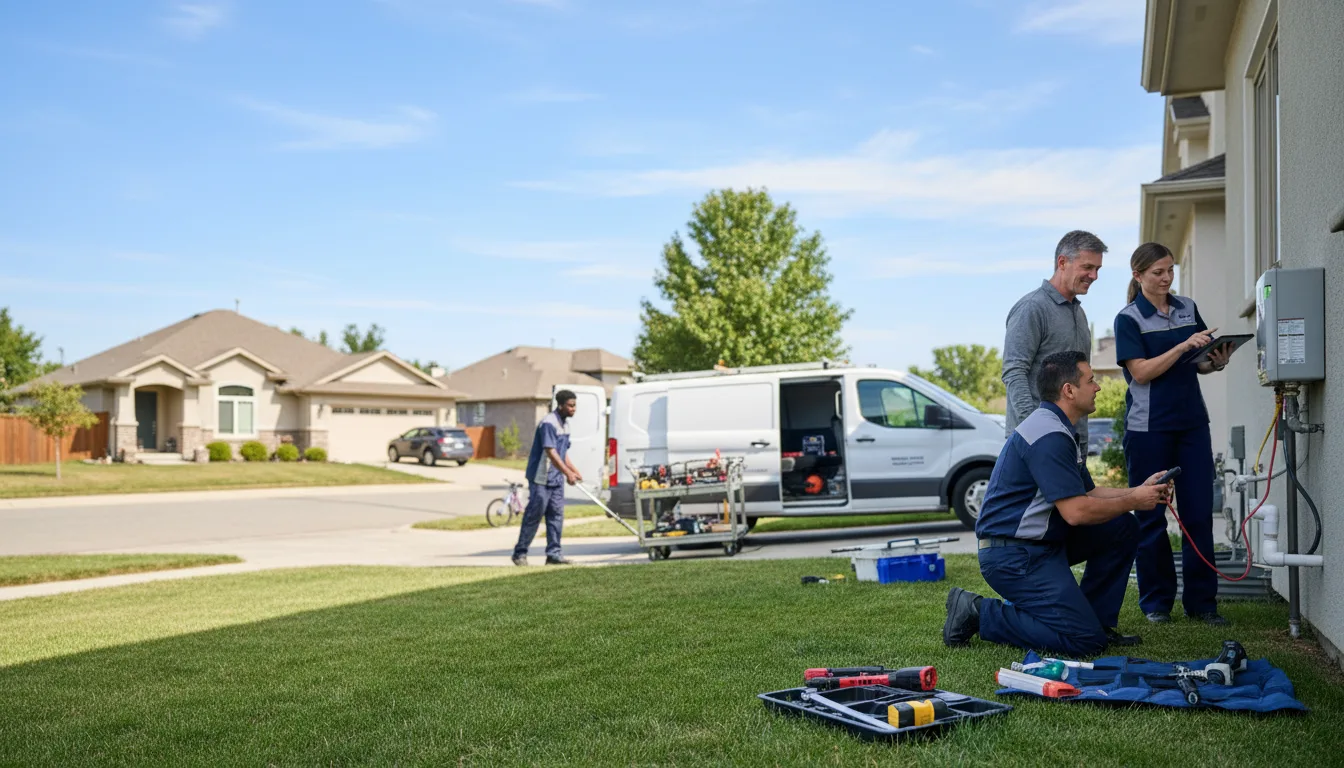 Tankless water heater service in Tremont, IL